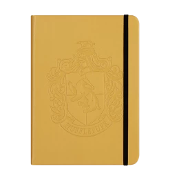 Warner Bros Personalised Hufflepuff Crest Embossed Journal