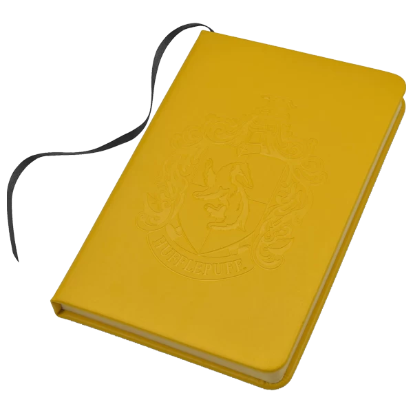 Warner Bros Personalised Hufflepuff Crest Embossed Journal 4 Warner Bros Personalised Hufflepuff Crest Embossed Journal - Image 2