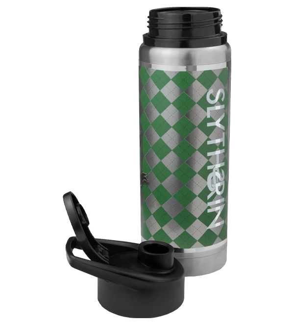 Warner Bros Slytherin Stainless Steel Flask 4 Warner Bros Slytherin Stainless Steel Flask - Image 2
