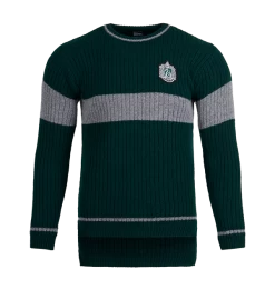 Warner Bros Slytherin Quidditch Knitted Adult Jumper