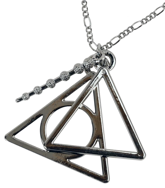 Warner Bros Deathly Hallows Deluxe Necklace 4 Warner Bros Deathly Hallows Deluxe Necklace - Image 2
