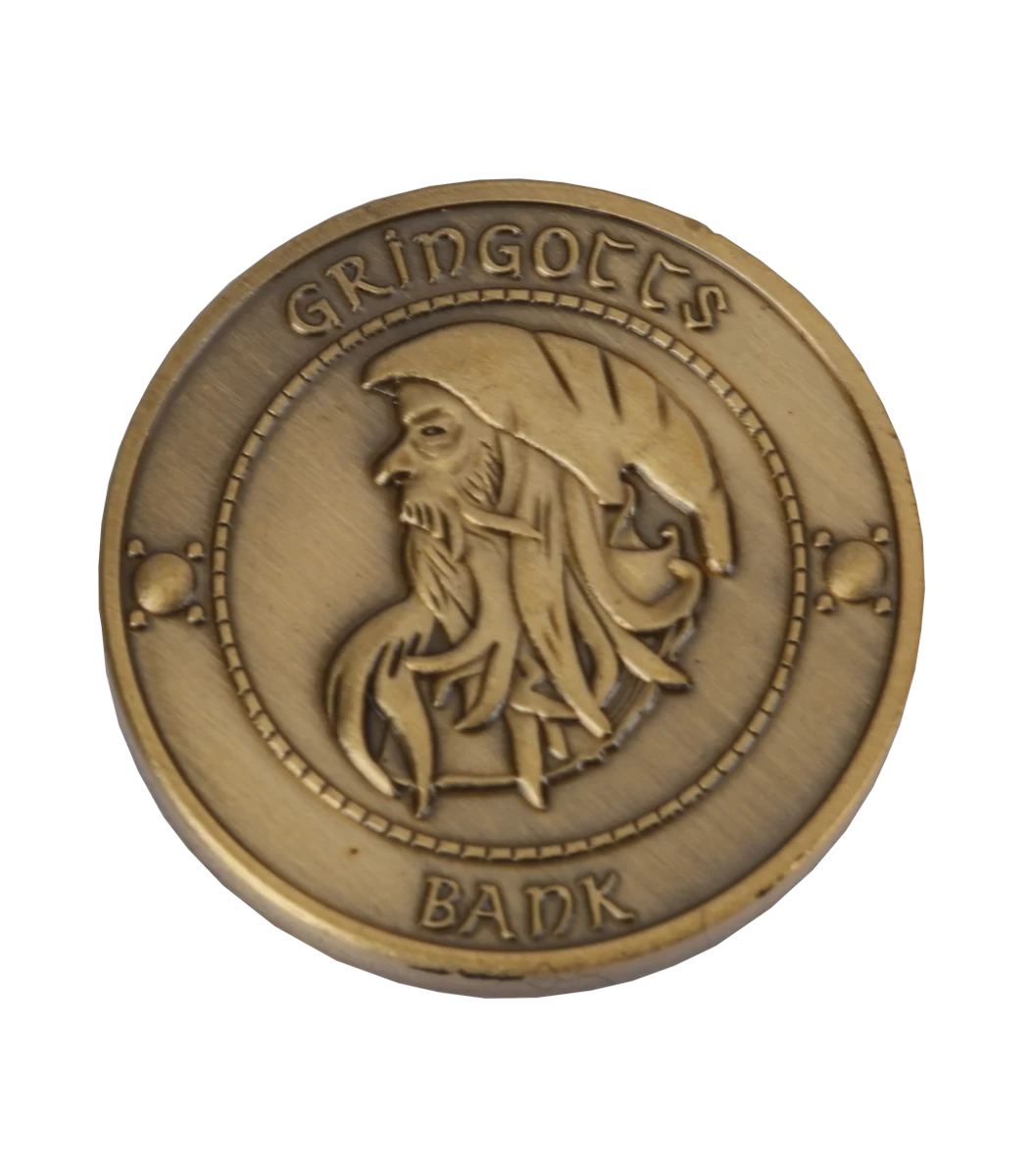 Warner Bros Set Of Gringotts Bank Coins 4 Warner Bros Set Of Gringotts Bank Coins - Image 2