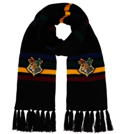 Warner Bros Hogwarts School Crest Knitted Scarf