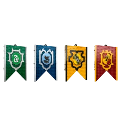 Warner Bros Hufflepuff House Banner LEGO 15 Warner Bros Hufflepuff House Banner LEGO -Harry Potter Huff House Banner LEGO6