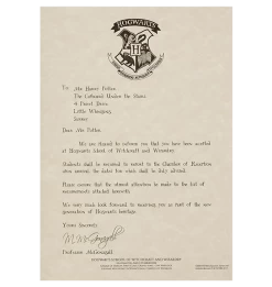 Warner Bros Personalised Hogwarts Acceptance Letter -Harry Potter PL00010246 4 7c7009ec 464b 4898 95c4 061fa60008ce