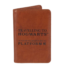 Warner Bros Platform 9 3/4 Passport Holder