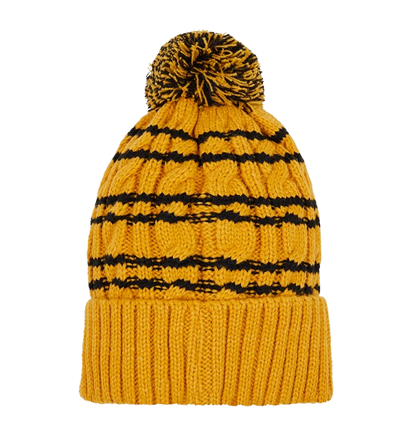 Warner Bros Hufflepuff Knitted Hat 4 Warner Bros Hufflepuff Knitted Hat - Image 2