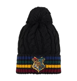 Warner Bros Hogwarts School Crest Knitted Hat