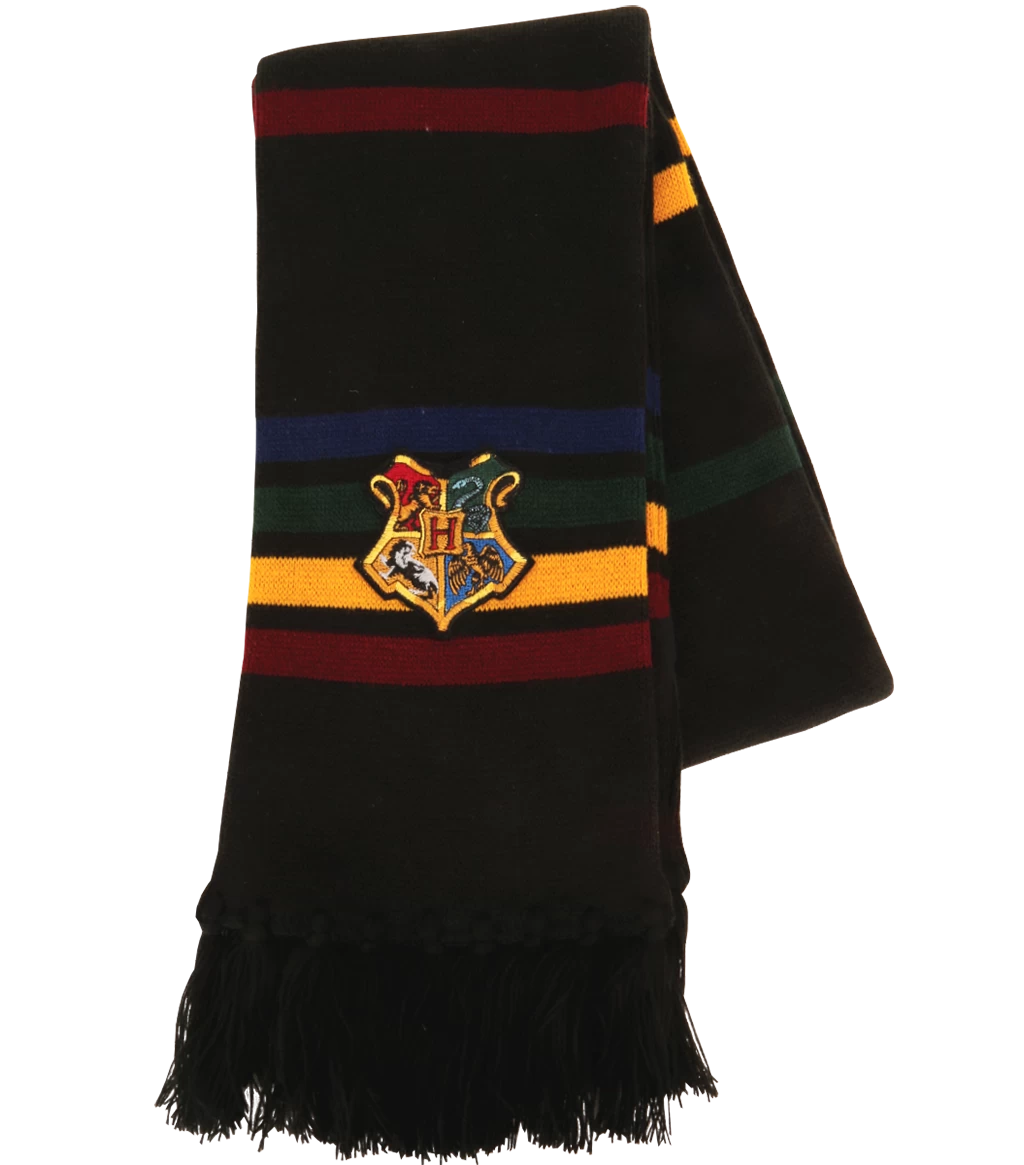 Warner Bros Hogwarts School Crest Knitted Scarf 4 Warner Bros Hogwarts School Crest Knitted Scarf - Image 2