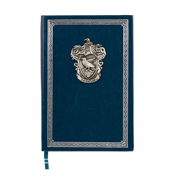 Warner Bros Faux Leather Ravenclaw Crest Notebook 3 Warner Bros Faux Leather Ravenclaw Crest Notebook
