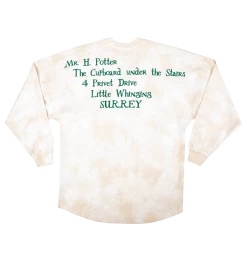Warner Bros Hogwarts Express Acceptance Letter Spirit Jersey