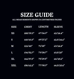 Harry Potter -Harry Potter Size Guide New Hoodies