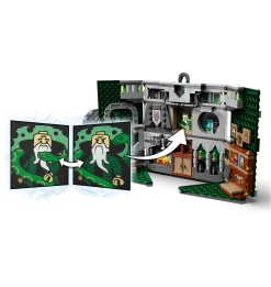 Warner Bros Slytherin House Banner LEGO -Harry Potter Slyth House Banner LEGO3