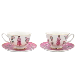 Warner Bros Umbridge Cup And Saucer Set -Harry Potter Umbridge Packshot TeaCups