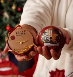 Warner Bros Harry Potter Christmas Pin Bauble -Harry Potter XMAS23 Lifestyle HarryBauble2