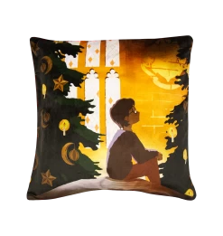 Warner Bros Harry Potter Christmas Cushion Cover