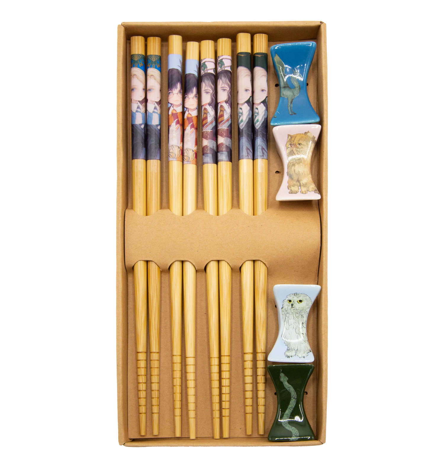 Warner Bros Yume Hogwarts Students Chopsticks Set 3 Warner Bros Yume Hogwarts Students Chopsticks Set