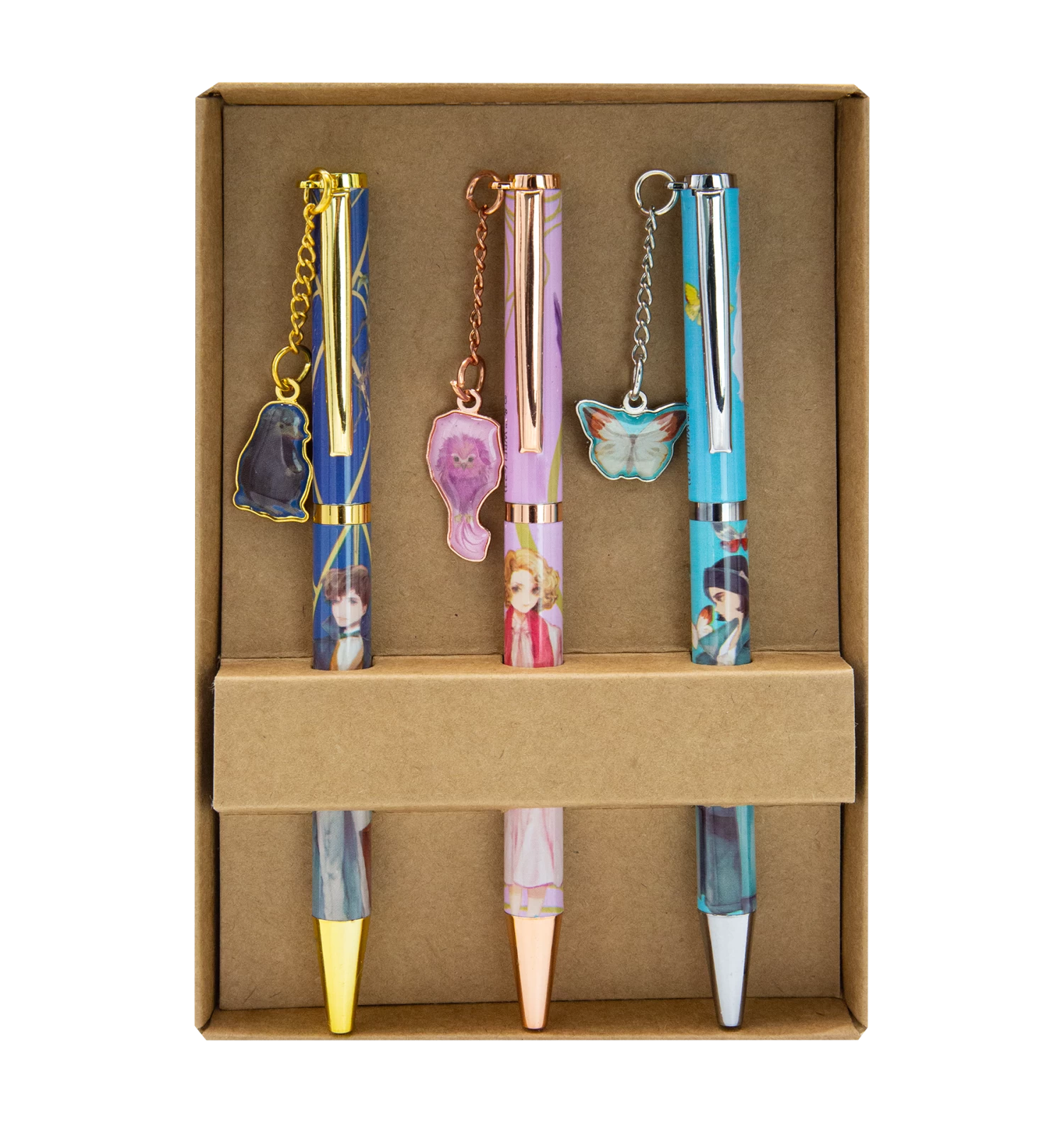 Warner Bros Yume Fantastic Beasts Pen Set 3 Warner Bros Yume Fantastic Beasts Pen Set
