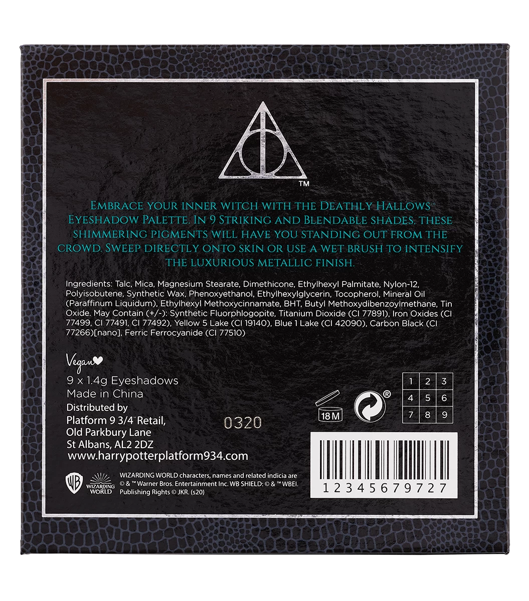 Warner Bros Deathly Hallows Eyeshadow Palette 7 Warner Bros Deathly Hallows Eyeshadow Palette - Image 5