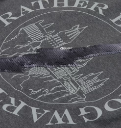 Warner Bros Kids Lightning Bolt Sequin Reverse T-Shirt 12 Warner Bros Kids Lightning Bolt Sequin Reverse T-Shirt -Harry Potter gray hog t z