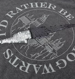 Warner Bros Kids Lightning Bolt Sequin Reverse T-Shirt 11 Warner Bros Kids Lightning Bolt Sequin Reverse T-Shirt -Harry Potter gray hog t z3