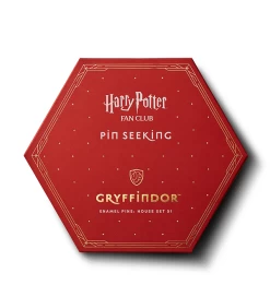 Warner Bros Second Edition Gryffindor Enamel Pins Set -Harry Potter gryff box2