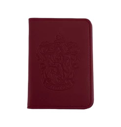 Warner Bros Gryffindor Embossed Crest Passport Holder