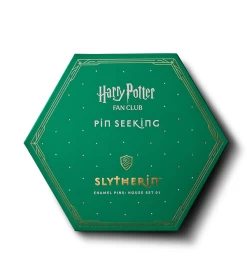 Warner Bros Second Edition Slytherin Enamel Pins Set -Harry Potter slyth box2